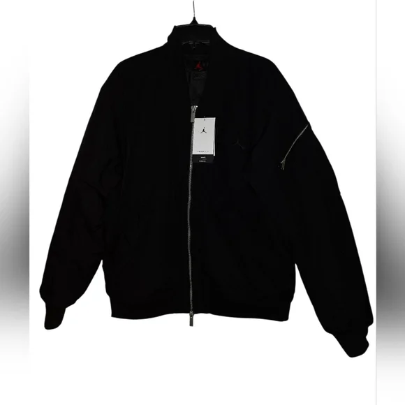 Nike Air Jordan Essentials Renegade Bomber Jacket HF9325-010 Nwt $275 Sz Large